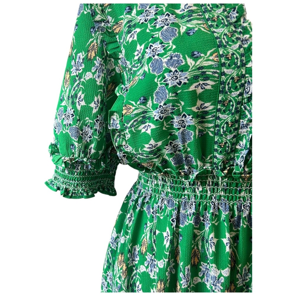 Max Studio Green Floral Maxi Dress - Picture 5 of 10